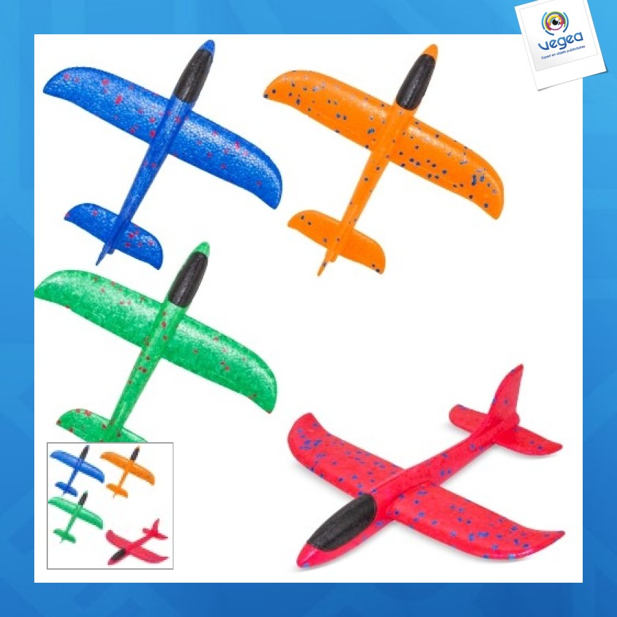 Avion personalizable planeur en mousse