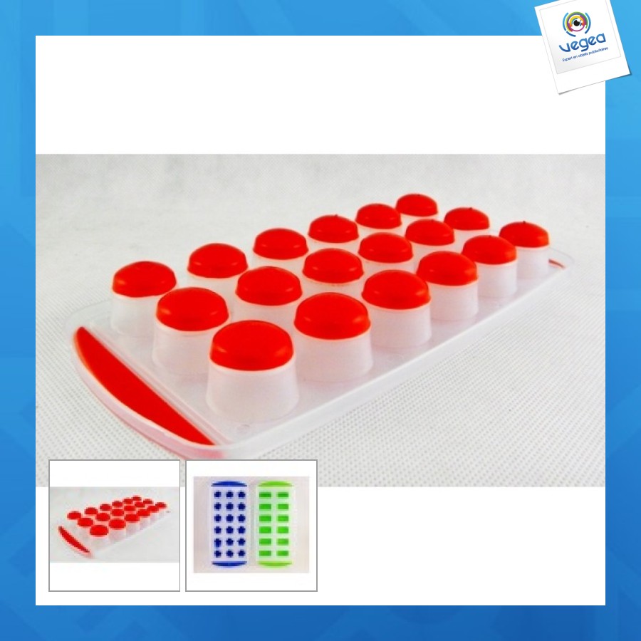 Bac à glaçons en silicone p personalizable plastique