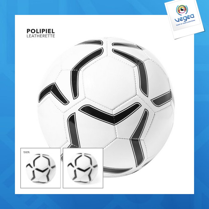 Balón de fútbol de cuero sintético