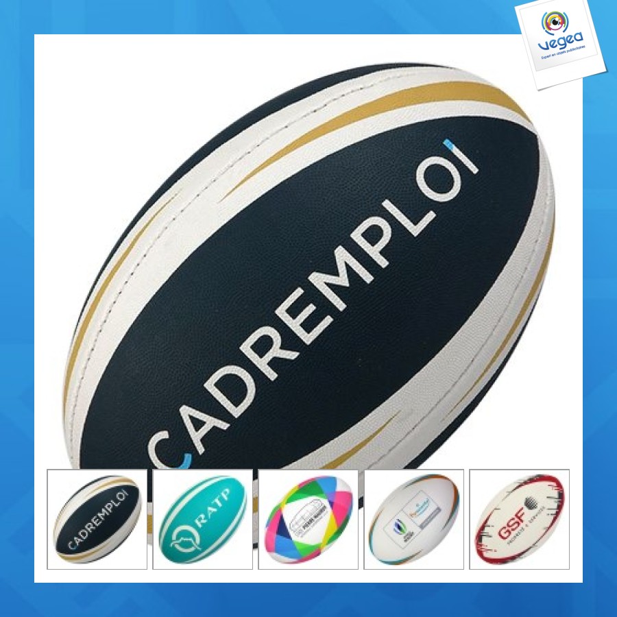 Balón de rugby de promoción recreativo talla 5