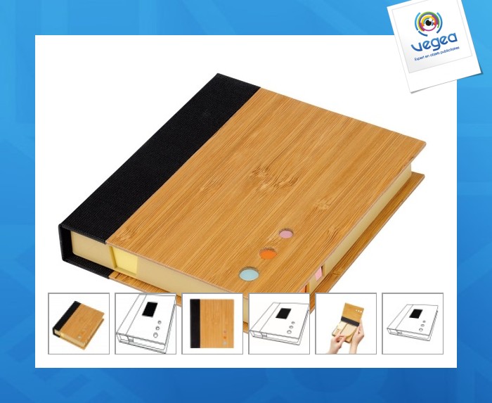 Bamboo nota caja