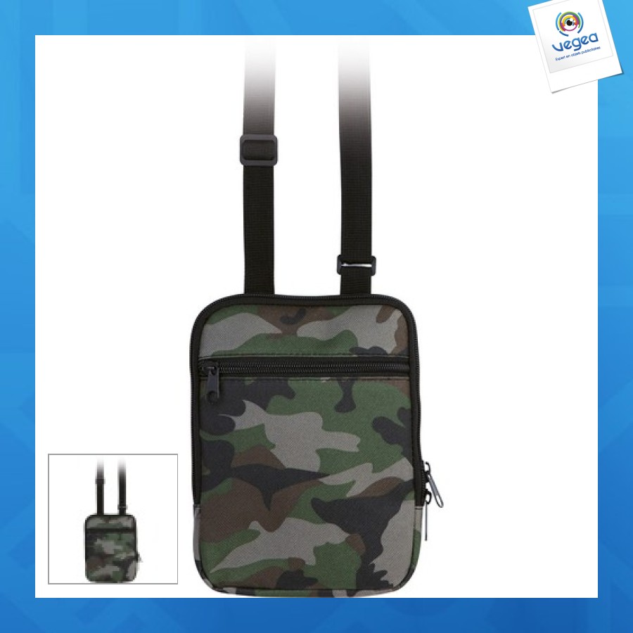 Bandolera de poliéster 600d camuflaje