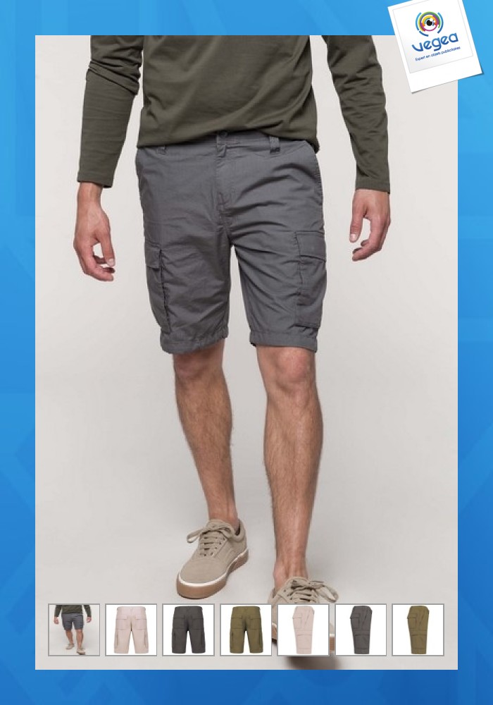 Bermudas de promoción ligeras con bolsillos