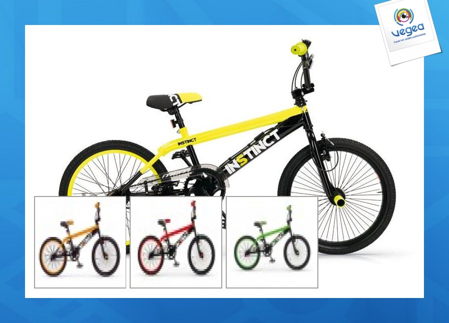 Bicicleta instinct 20' de estilo libre