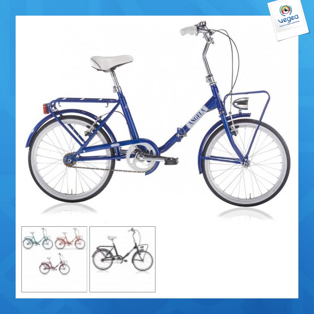 Bicicleta plegable de promoción angela