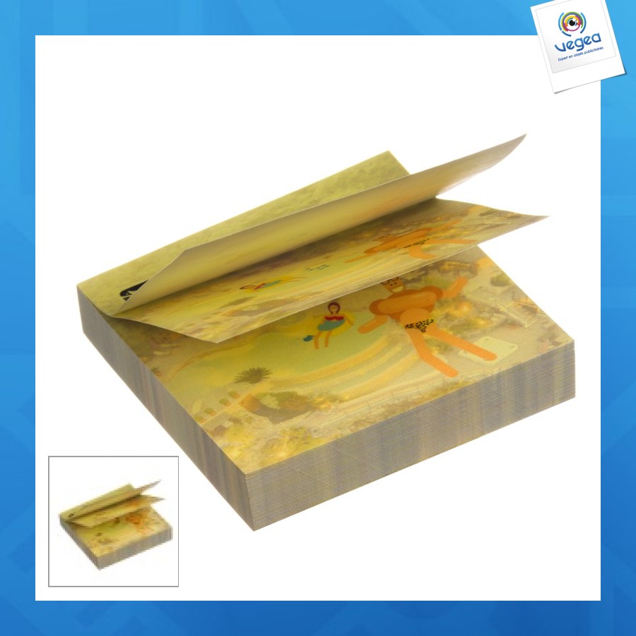 Bloc de notas adhesivas animadas 75x75mm