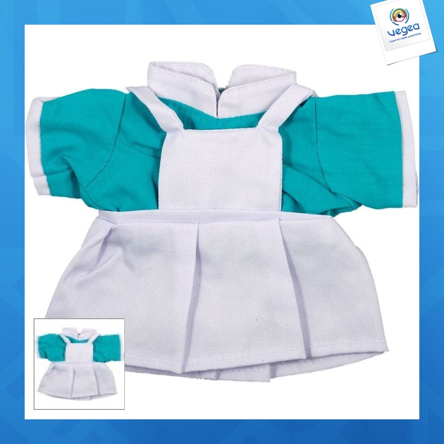 Blouse d'infirmière peluche m