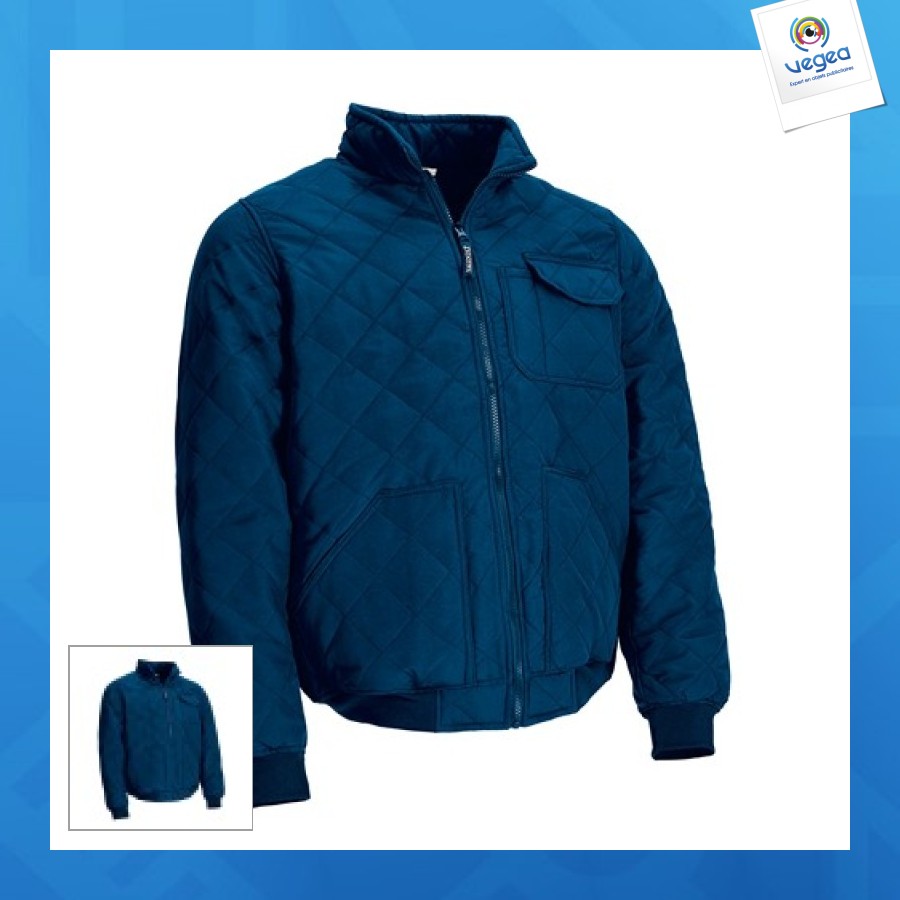 Blouson personalizable matelassé ares