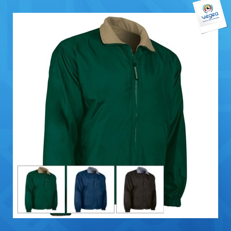 Blouson personalizable réversible glasgow