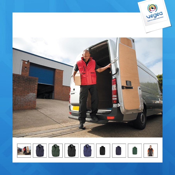 Bodywarmer vestuario laboral resultado