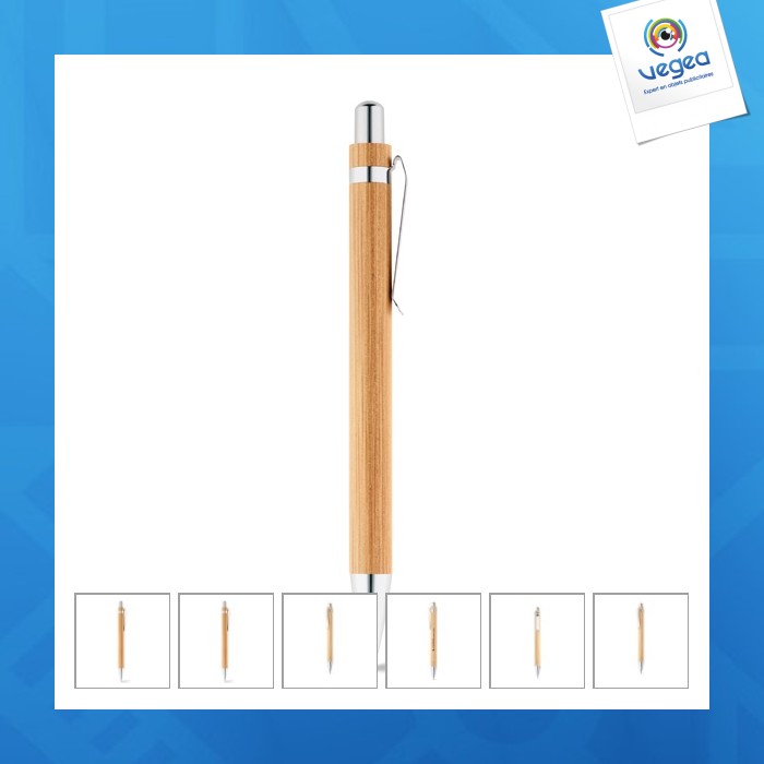 Bolígrafo de bambú
