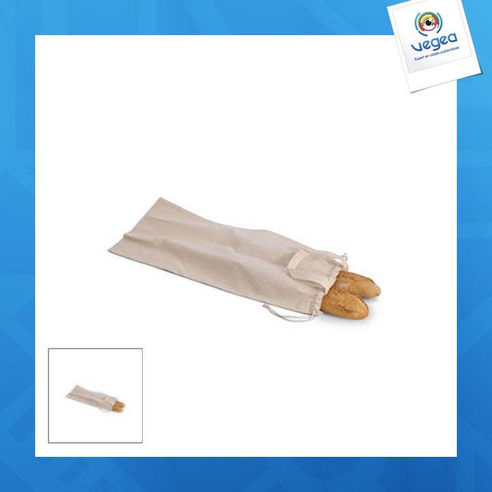 Bolsa de algodón ecológico para el pan