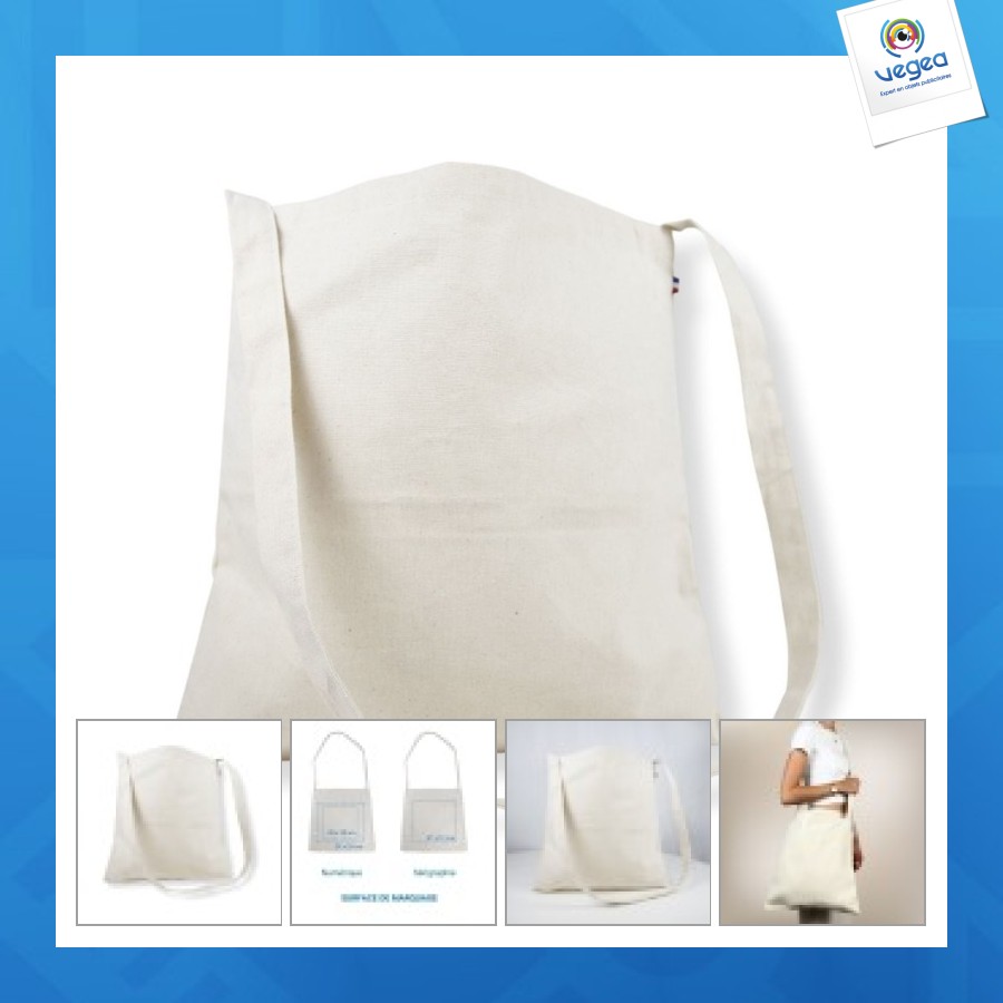 Bolsa de algodón georges - francia - crudo