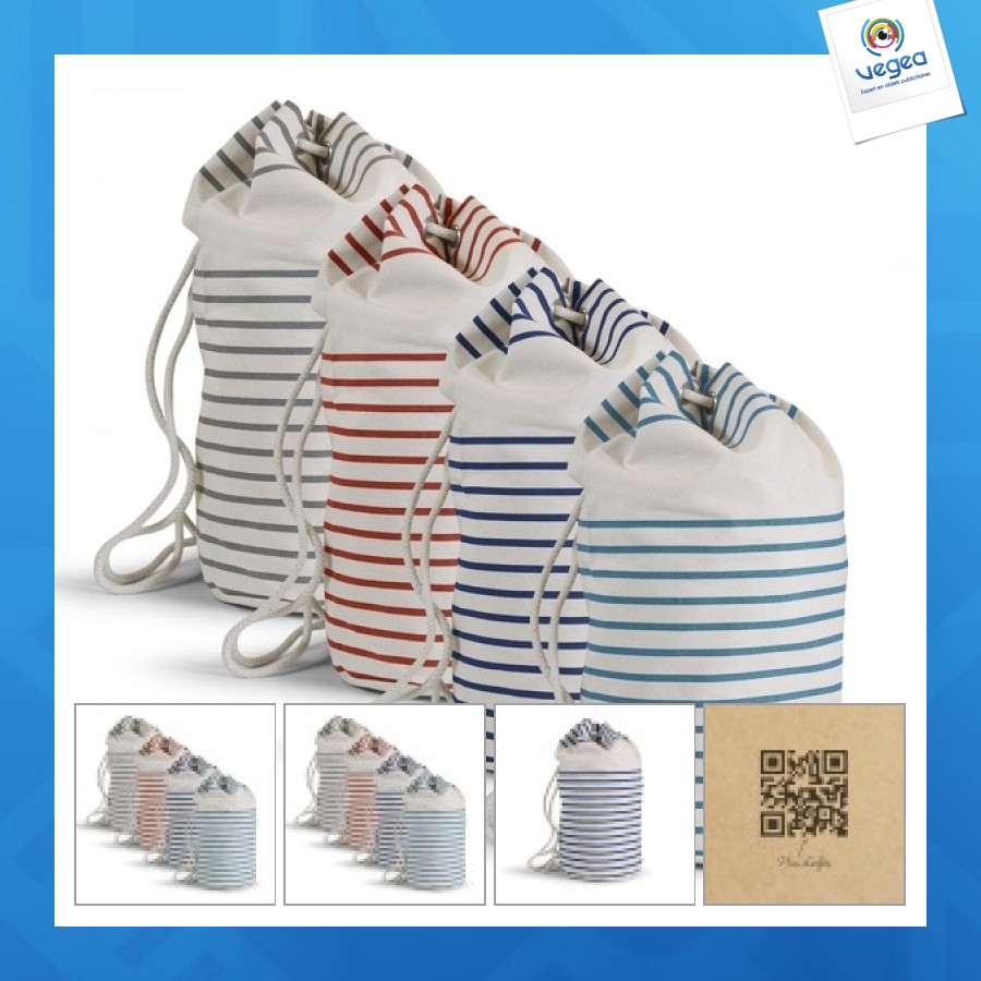 Bolsa de edredón de algodón orgánico gots 50 x ø25 cm