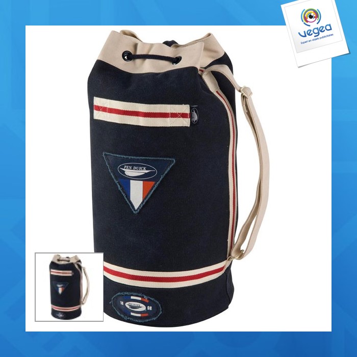 Bolsa de la armada con insignias