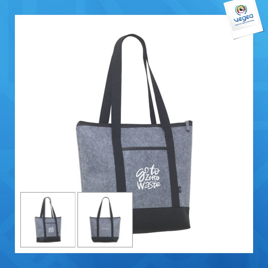 Bolsa de la compra/bolsa isotérmica feltro rpet coolshopper