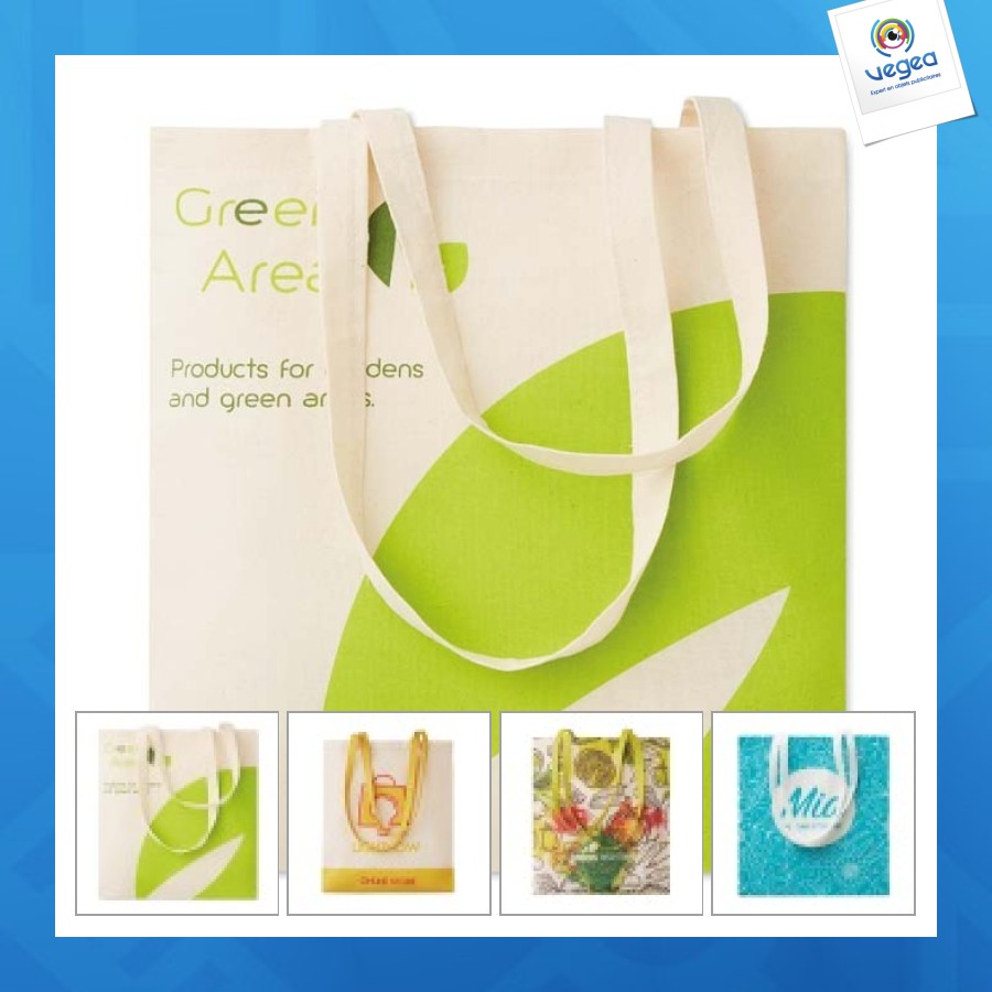 Bolsa de la compra de algodón a medida Bolsa de la compra de algodón a medida