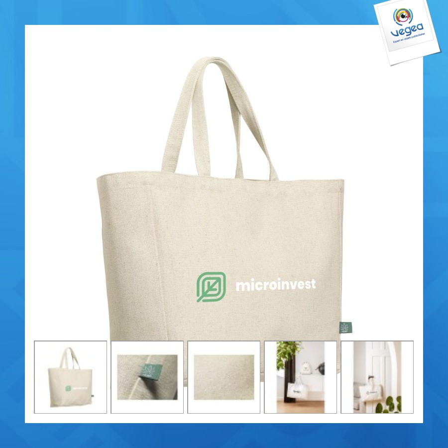 Bolsa de la compra de cáñamo