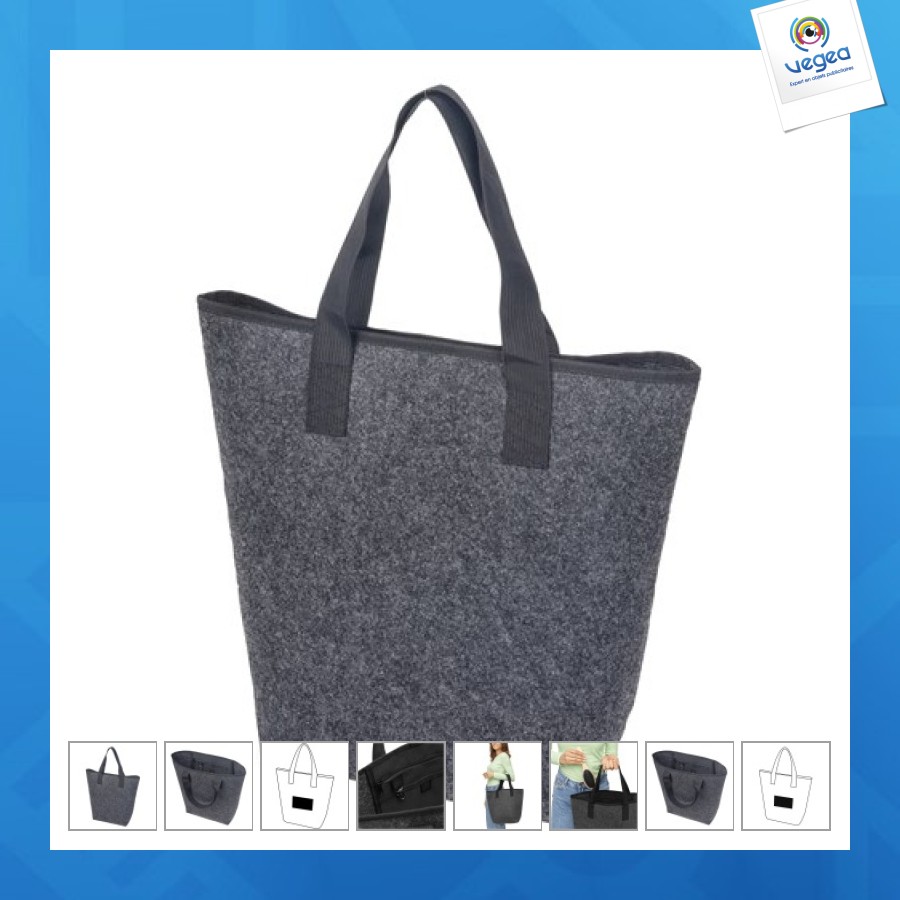 Bolsa de la compra de fieltro