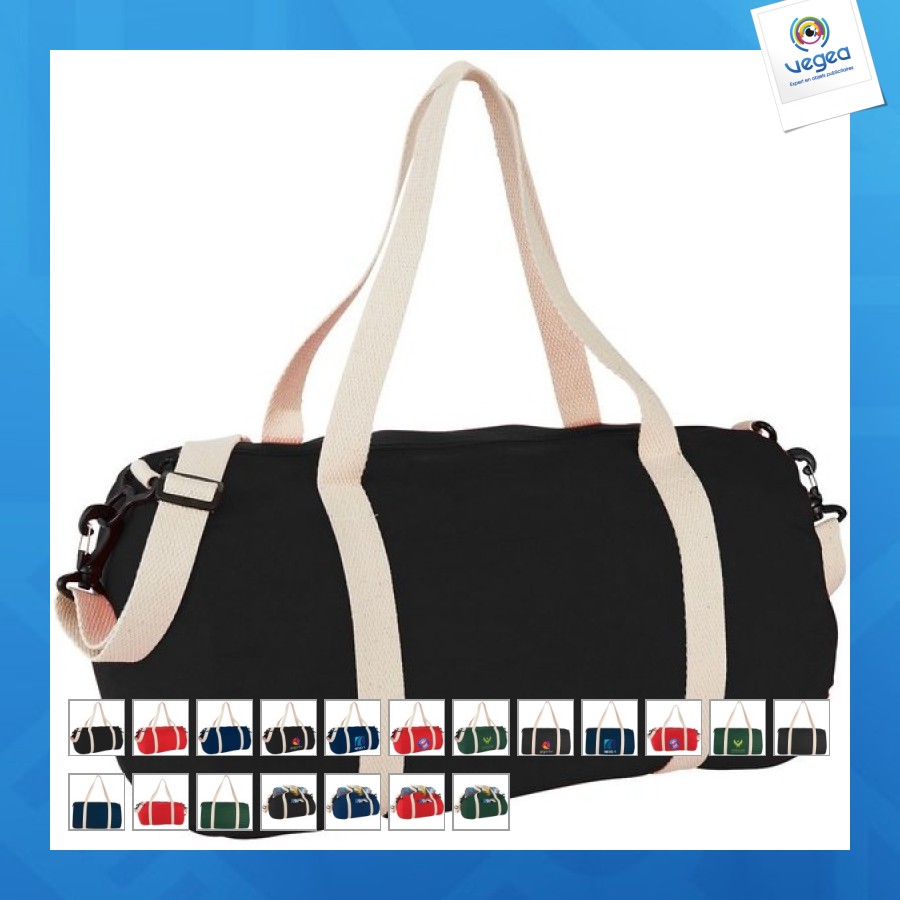 Bolsa de lona personalizable de algodón cochichuate