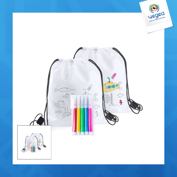 Bolsa de piscina para colorear - backys