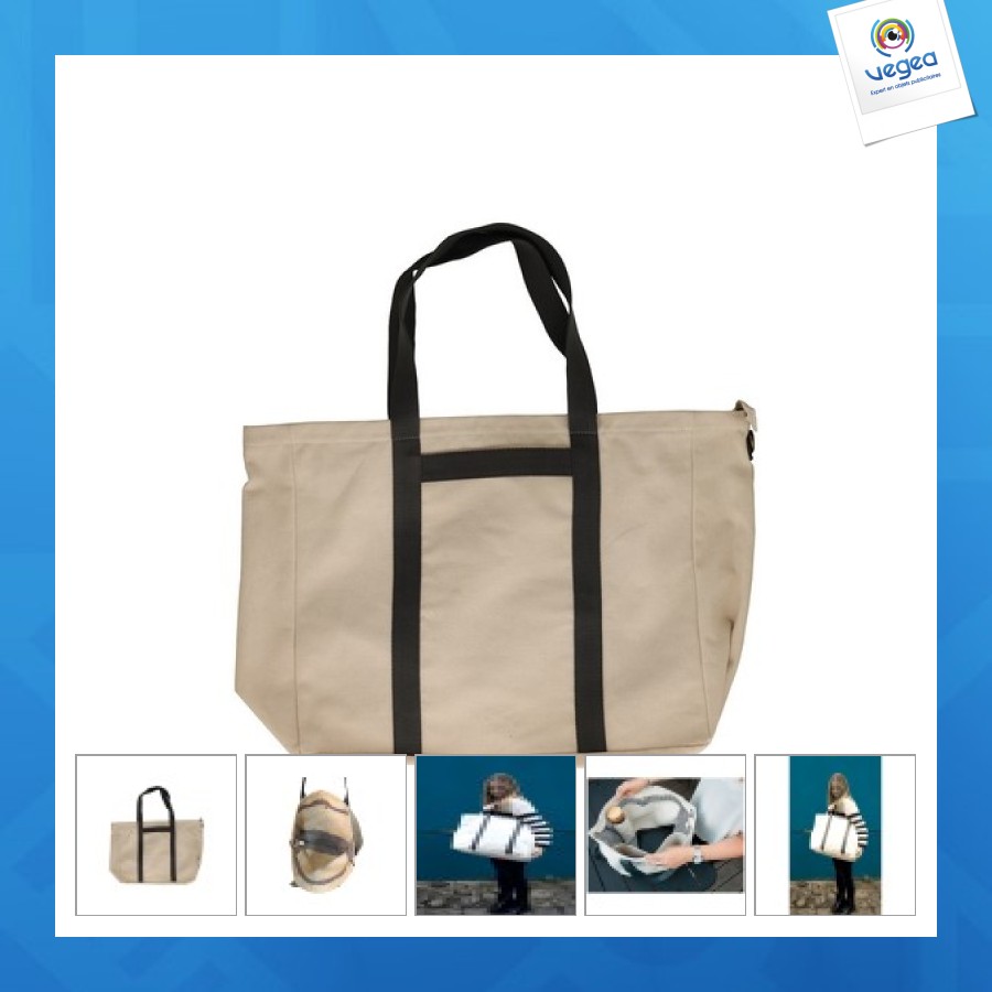 Bolsa de viaje de promoción 100% algodón