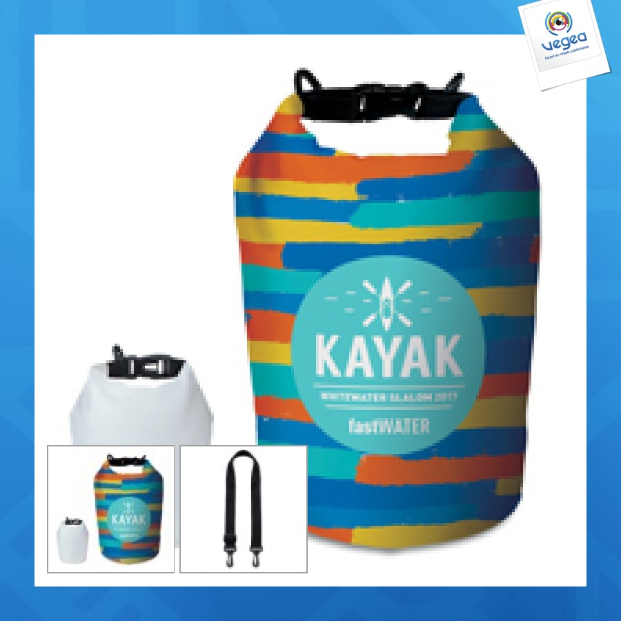Bolsa impermeable grande, 3,5 l, cuatricromía