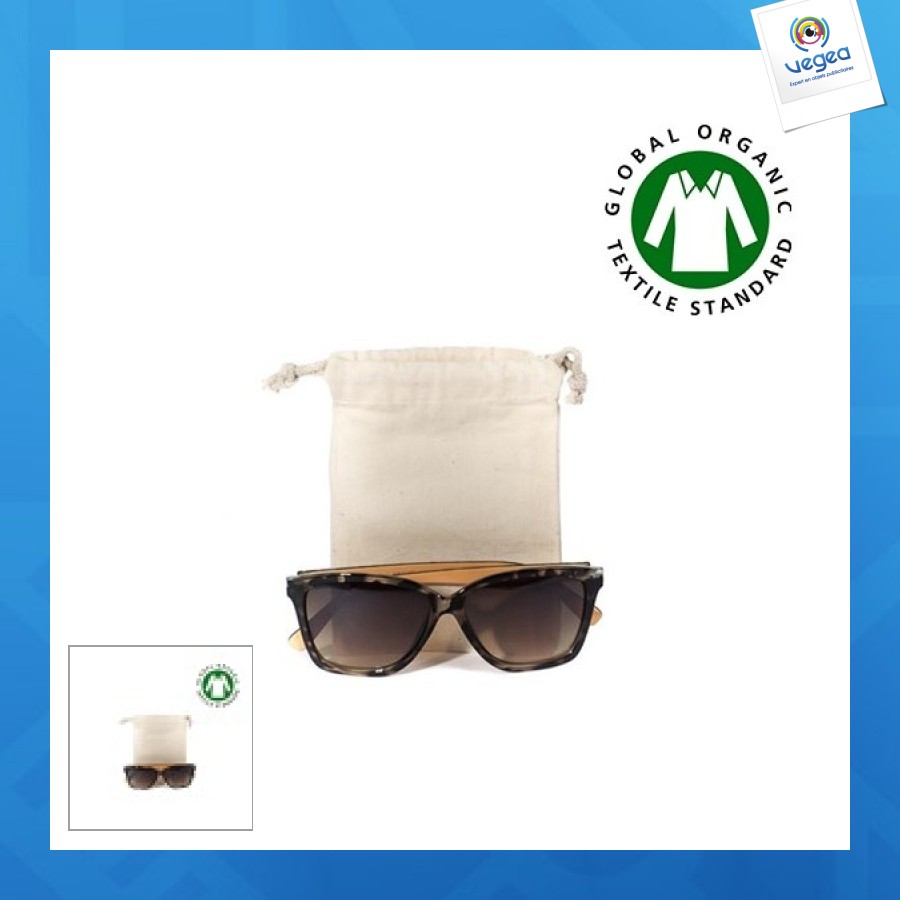 Bolsa personalizable de algodón orgánico fidji xs 155