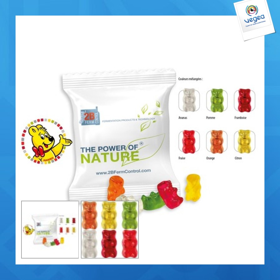 Bolsa promocional haribo l'ours d'or