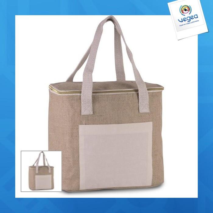 Bolsa refrigerante de yute - modelo medio