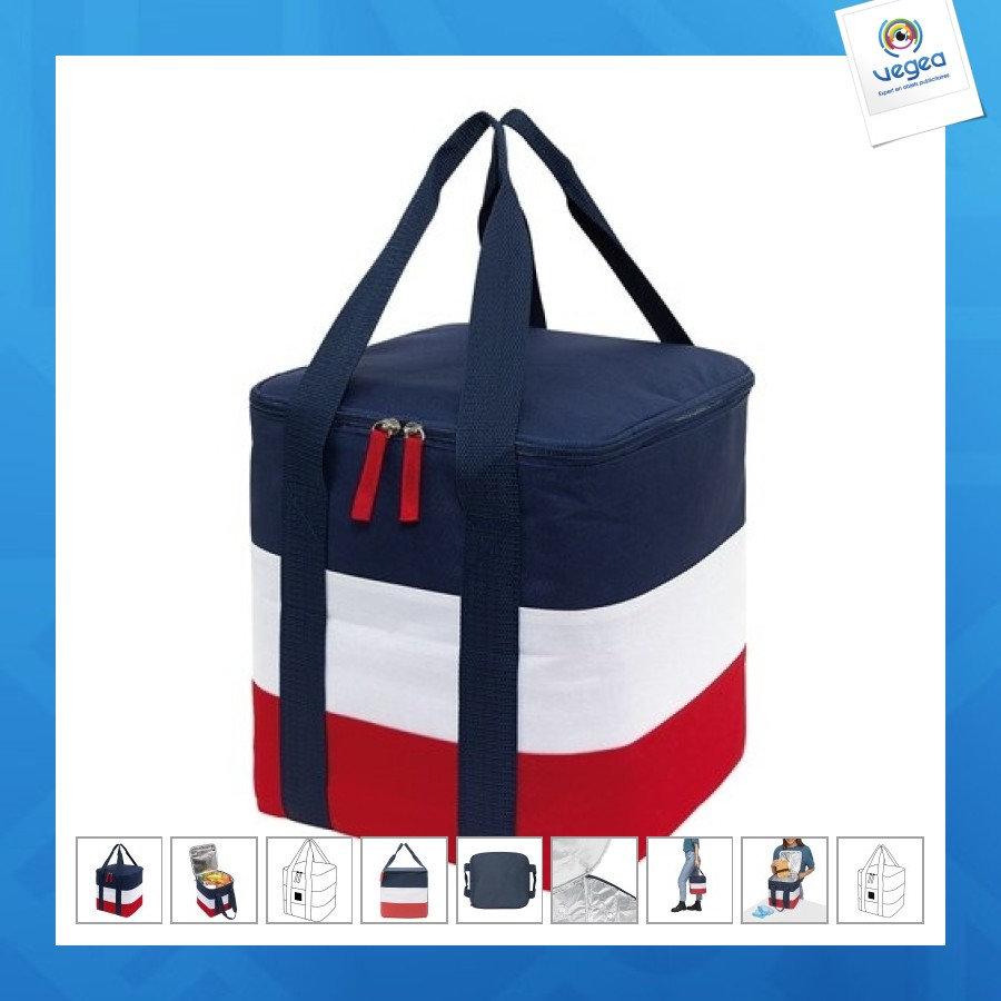 Bolsa refrigerante tricolor