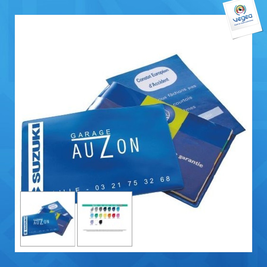 Bolsillo de 1 panel con 2 cristales