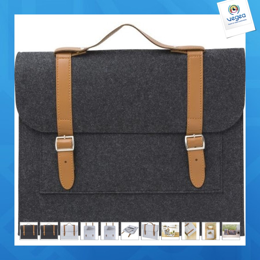 Bolso de fieltro rpet amelia