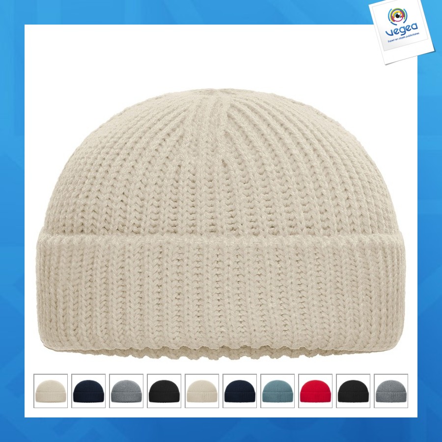 Bonnet de promoción tricot unisexe