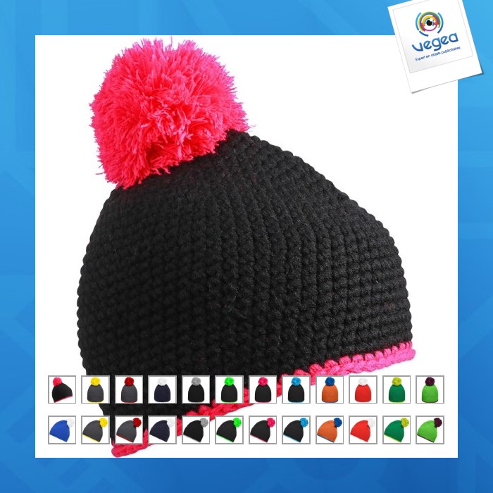 Bonnet personalizable crochet - myrtle beach