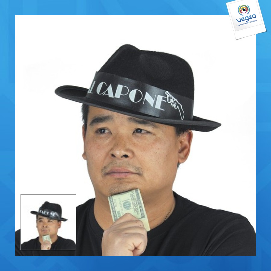 Borsalino de promoción al capone