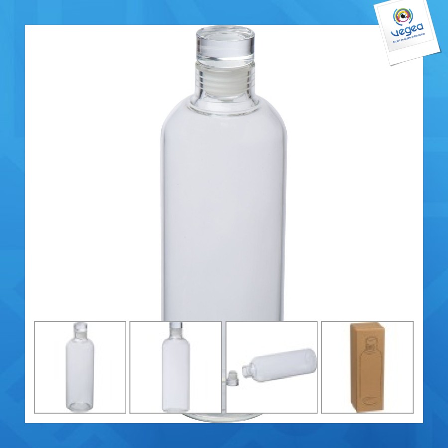 Botella de cristal, 750 ml