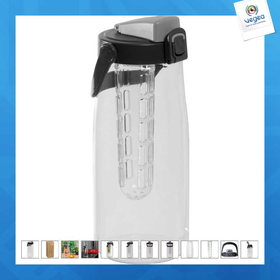 Bouteille avec infuseur de promoción