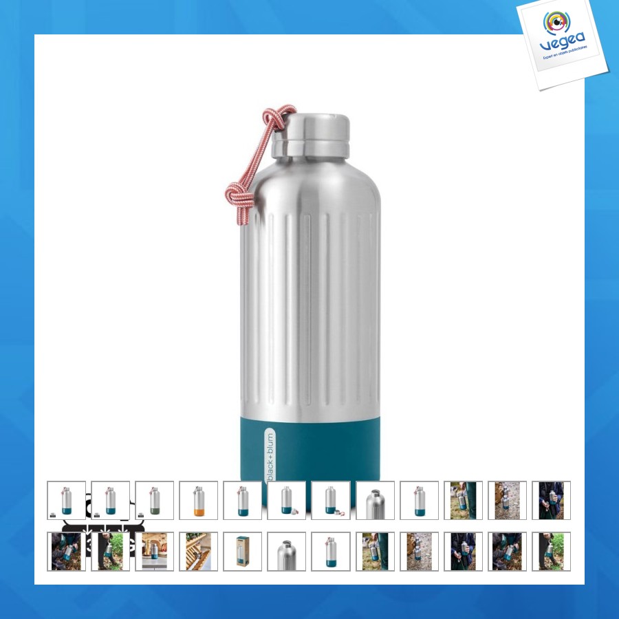 Bouteille isotherme de promoción 850ml blackblum explorer
