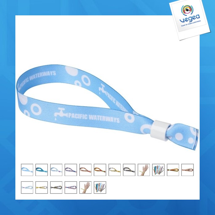 Brazalete de tela a prueba de manipulaciones