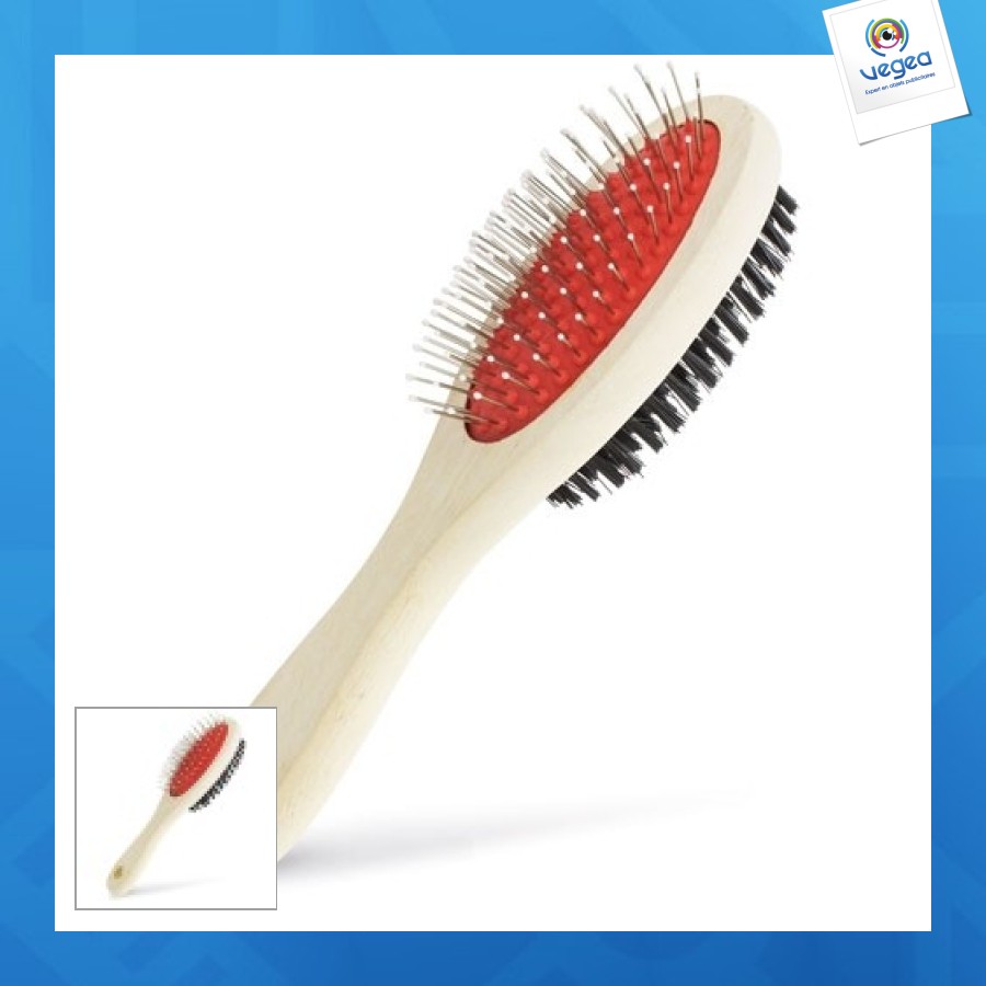 Brosse personalizable pour animaux