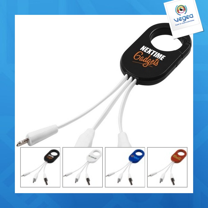 Cable de carga de promoción 3-en-1