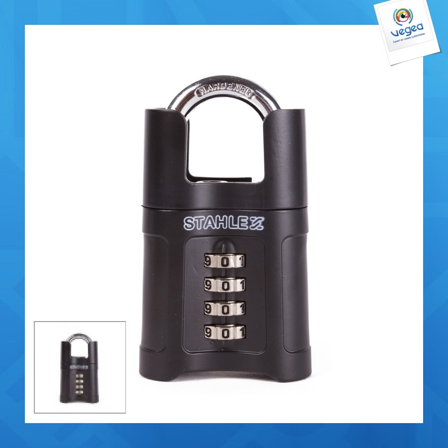Cadenas à combinaison personalizable 50mm robuste