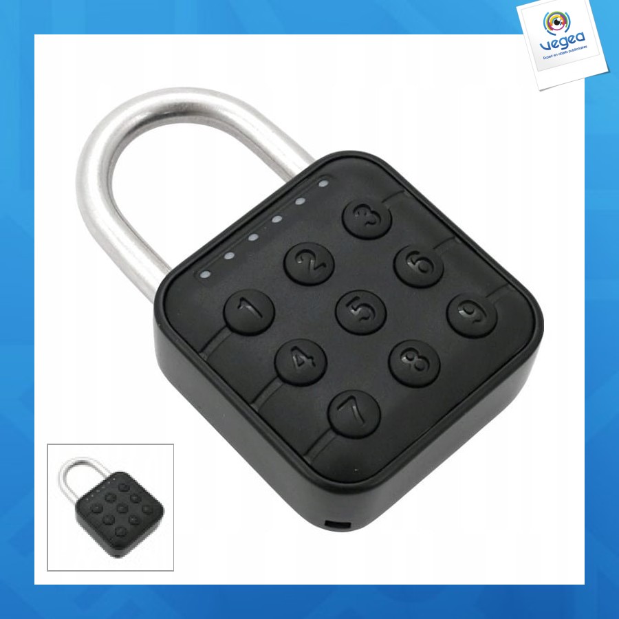 Cadenas de promoción électronique 45mm avec bloc de verrouillage