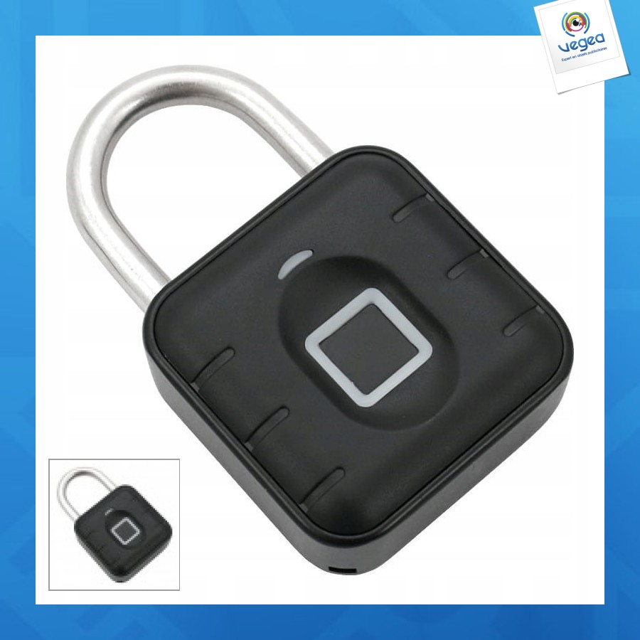 Cadenas de promoción électronique 45mm, serrure à empreinte digitale