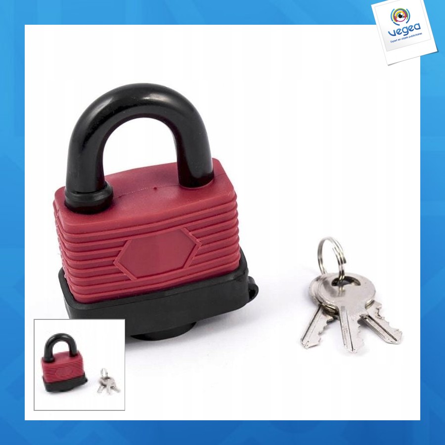 Cadenas de promoción étanche laminé 65mm