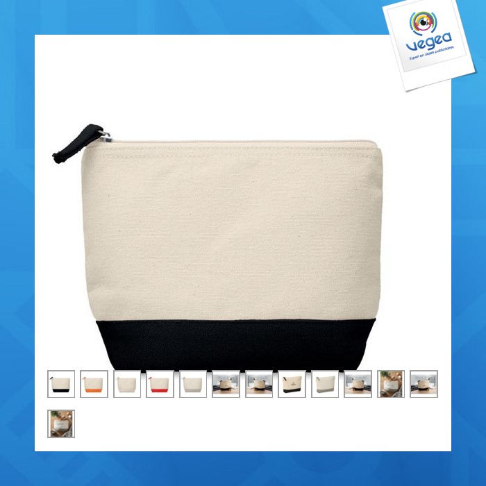 Caja de algodón de dos tonos