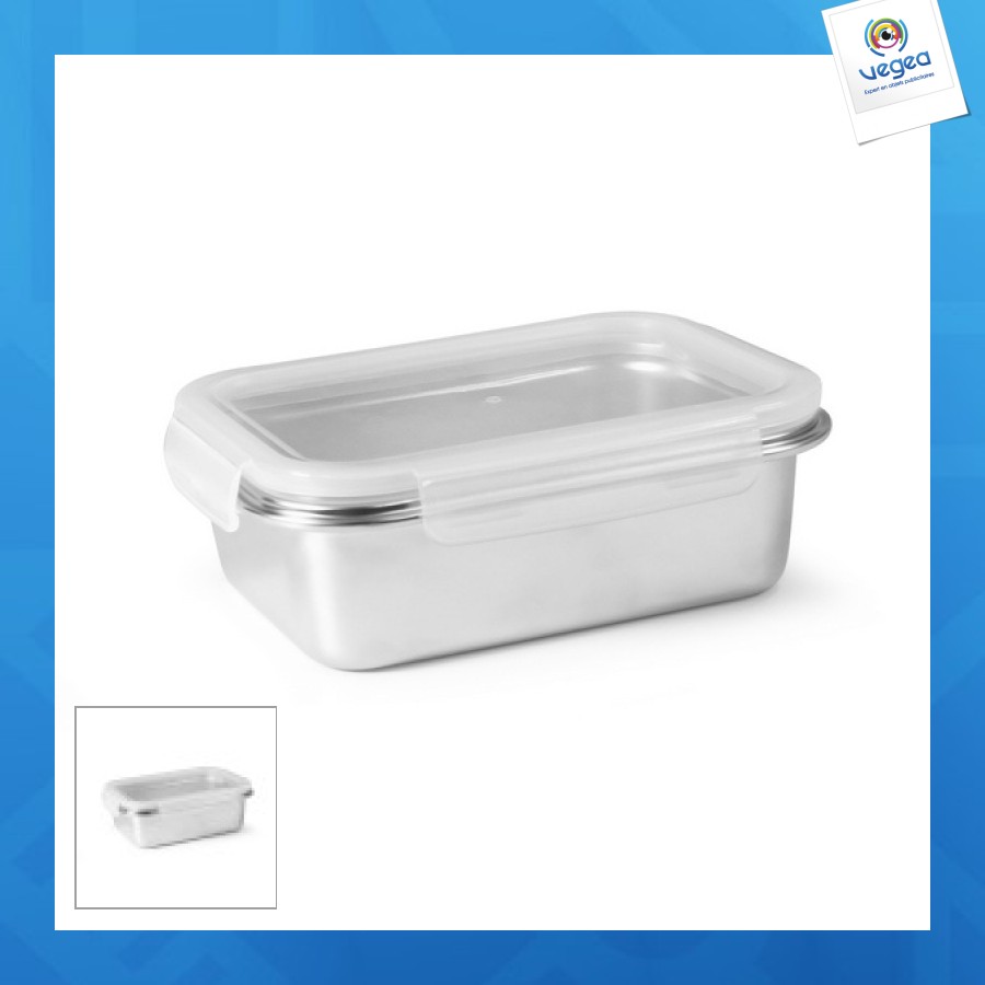 Caja de comida inoxilunch de 1300 ml