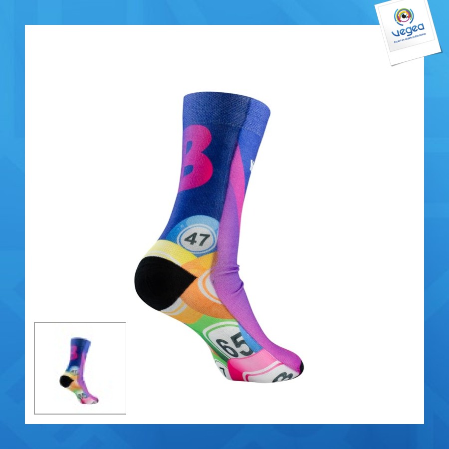 Calcetines personalizables sublimados