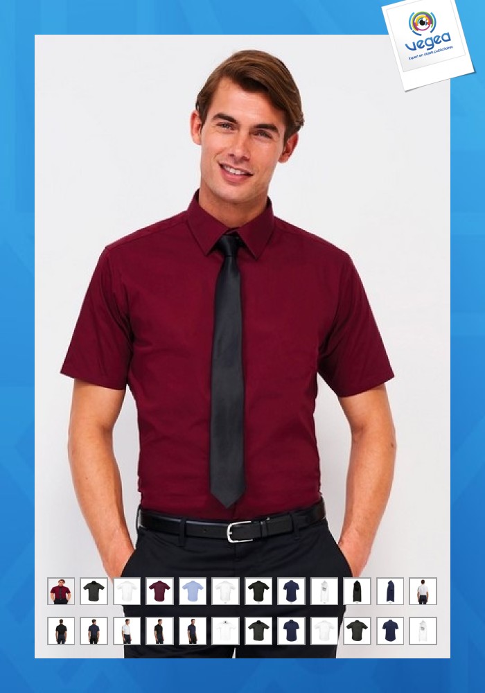 Camisa estirada mc - exceso en broadway